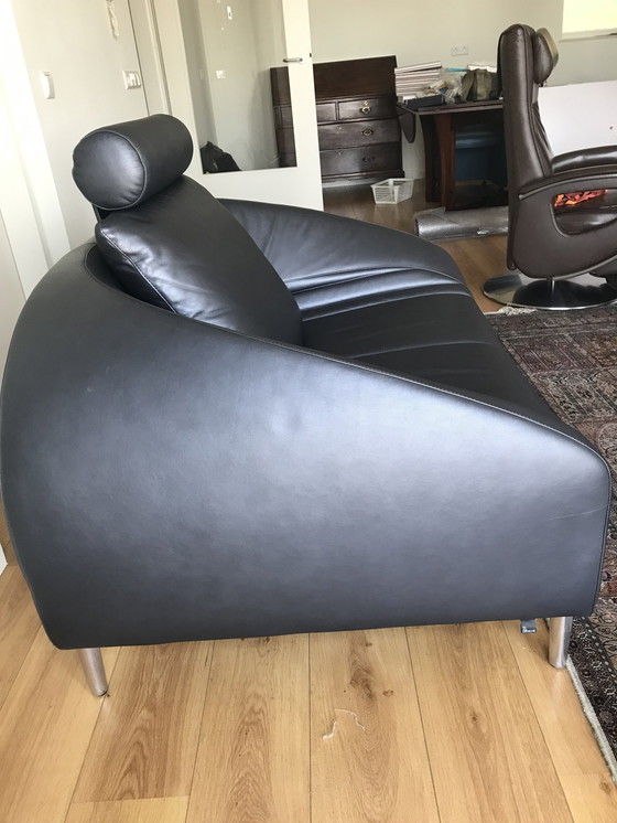 Image 1 of Leolux Leather Loveseat