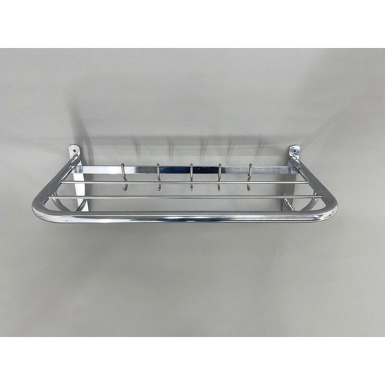 Image 1 of Vintage Bauhaus coat rack in chrome, Czechoslovakia 1930s