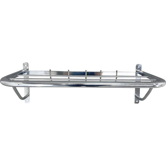 Image 1 of Vintage Bauhaus coat rack in chrome, Czechoslovakia 1930s