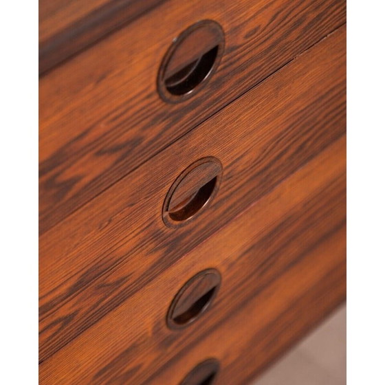 Image 1 of Vintage Danish rosewood chest of drawers with four drawers by Hvidt and Mølgaard, 1960s