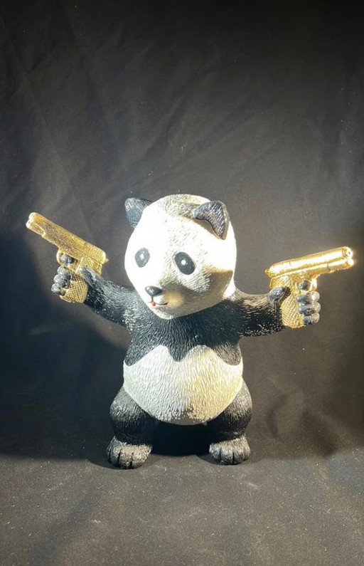 From Apple design golden gun panda