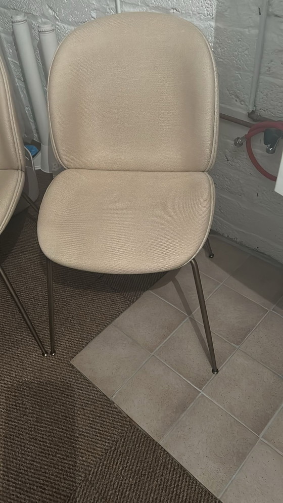 Image 1 of 2 Gubi Beetle Chairs In Dedar Fabric