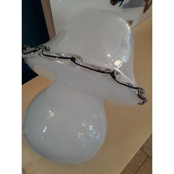 Image 1 of Lampada vintage di Murano Paillons d'argent 1970