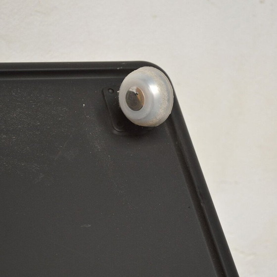 Image 1 of Vintage black lacquered polyurethane coffee table by Peter Ghyczy for Horn Collection, Germany 1975