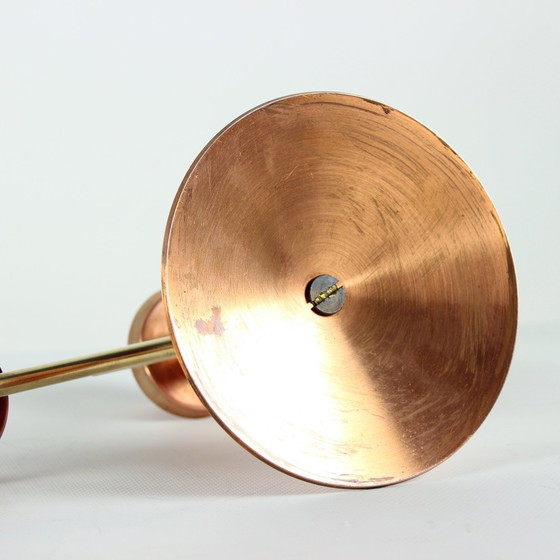 Image 1 of Copper & Brass Candleholder, Czechoslovakia 1970S