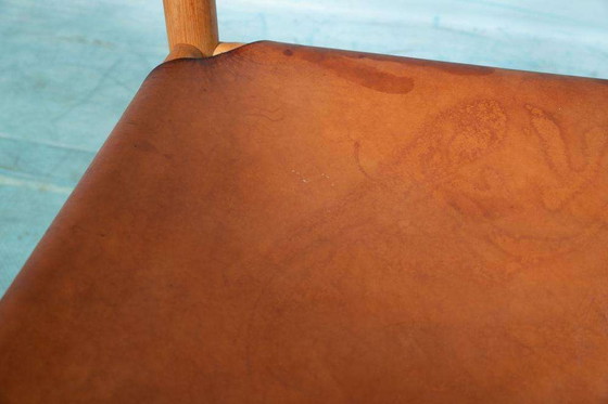 Image 1 of Bohemian office chair saddle leather, Ate van Apeldoorn Woodwork