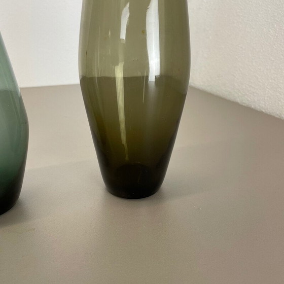 Image 1 of Set of 3 vintage turmaline vases by Wilhelm Wagenfeld for Wmf, Germany 1960s