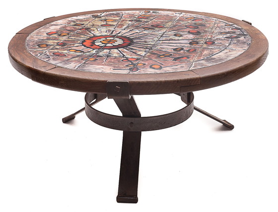 Image 1 of Table basse Raynaud ronde