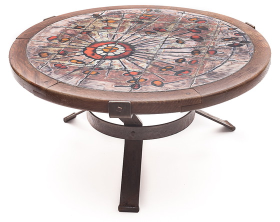 Image 1 of Table basse Raynaud ronde