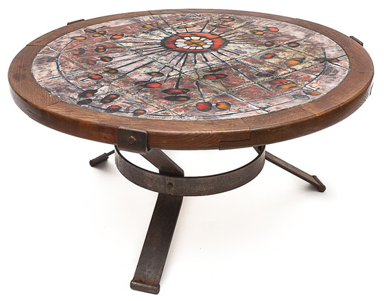 Image 1 of Table basse Raynaud ronde