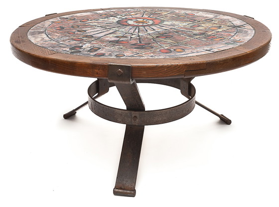 Image 1 of Table basse Raynaud ronde