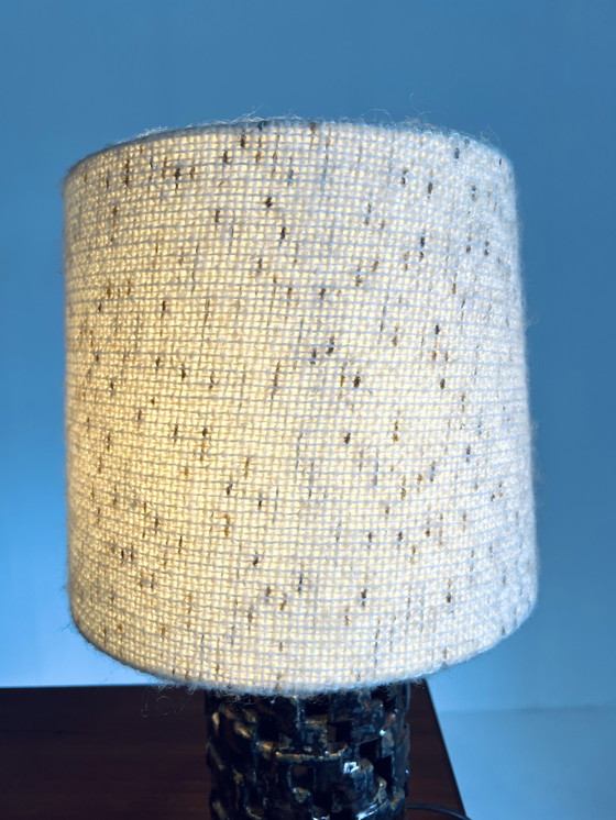 Image 1 of Ceramic Brutalist Table Lamp