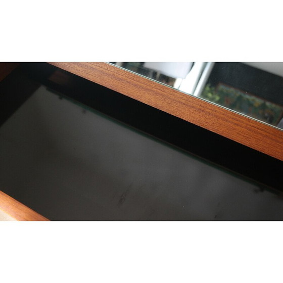 Image 1 of Cassettiera vintage in teak scuro con 6 cassetti, Danimarca