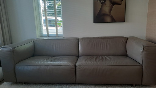 Leather Replay sofa