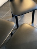 4x Brutalist Modern chairs