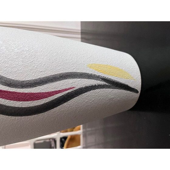 Image 1 of Vintage German textured ceramic vase, 1950