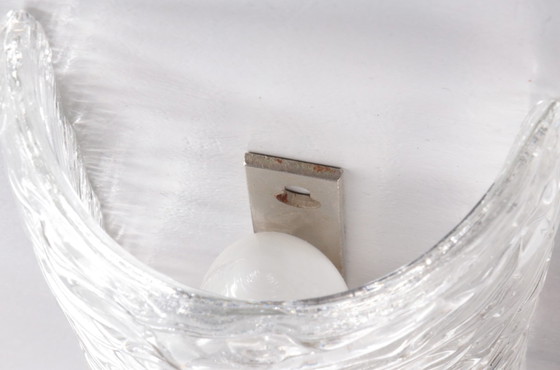 Image 1 of Carl Fagerlund wall lamp Model 8493 made by Orrefors,1960 Sweden