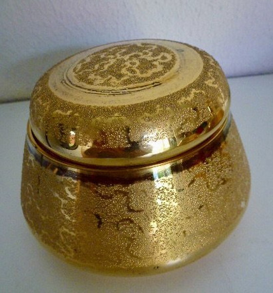 Image 1 of Vintage Boudoir Set / Toilet Set / Dressing Set, Filigree Gold.