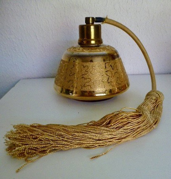 Image 1 of Vintage Boudoir Set / Toilet Set / Dressing Set, Filigree Gold.