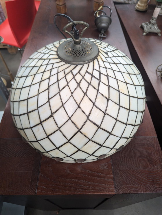 Image 1 of Tiffany Style Hanging Light