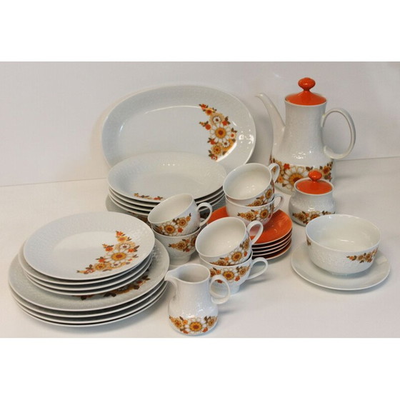 Image 1 of Vintage porcelain dinner service, Germany 1970