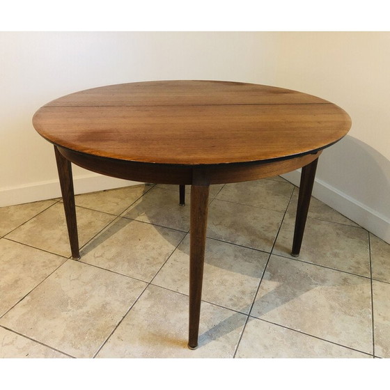 Image 1 of Vintage teak dining table, Scandinavian 1960s