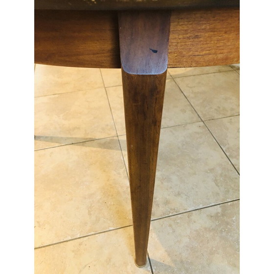 Image 1 of Vintage teak dining table, Scandinavian 1960s