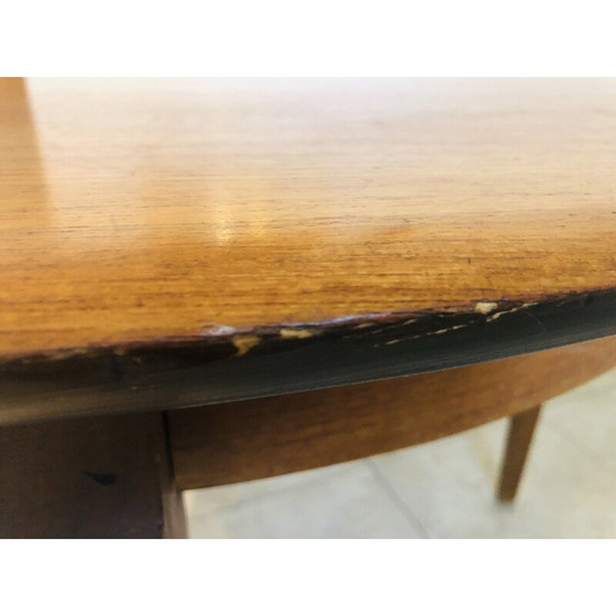 Image 1 of Vintage teak dining table, Scandinavian 1960s