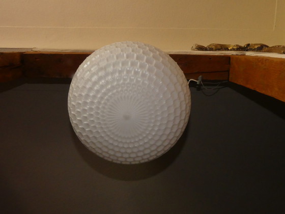 Image 1 of Pendant light Erco Diamant ball lamp Aloys Gangknofer