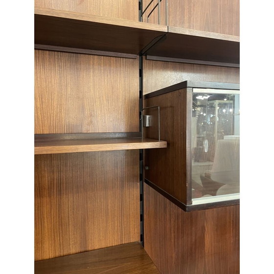 Image 1 of Vintage teak wall unit by Ico Parisi, Italy 1960