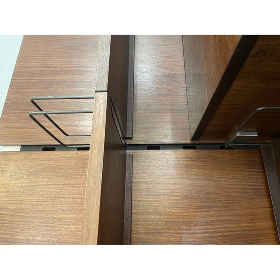 Image 1 of Vintage teak wall unit by Ico Parisi, Italy 1960