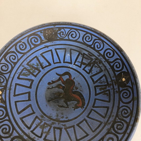 Image 1 of Vintage ceramic plate by Hans Welling for Ceramano, Germany 1960