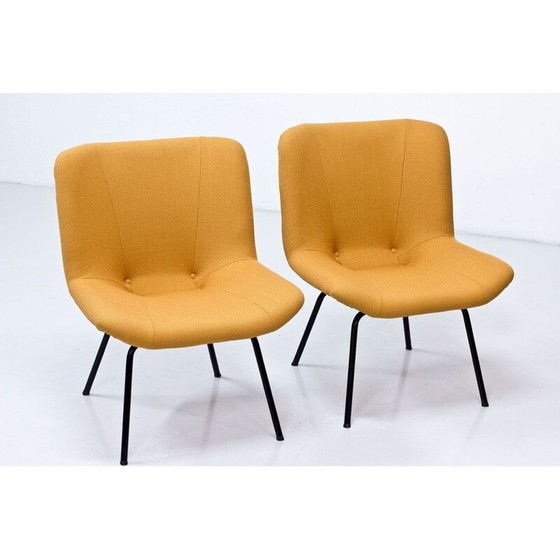 Image 1 of Pair of vintage lehto armchairs by Carl Gustaf Hiort, 1950