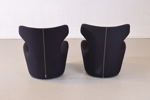 2x Fauteuil Piccola Papilio de B&B Italia