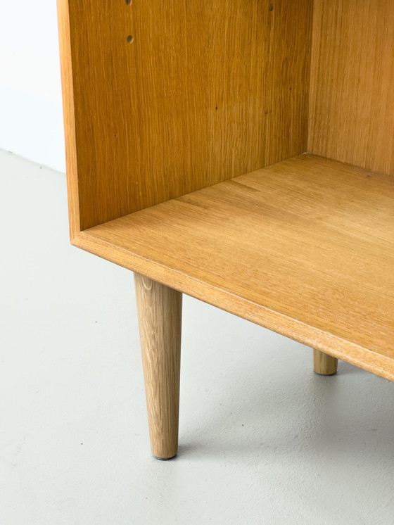 Image 1 of Danish Bookcase In Oak By Børge Mogensen For Søborg Møbelfabrik, 1960S