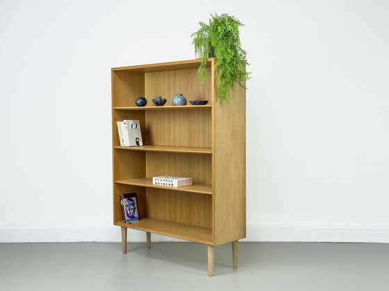 Image 1 of Danish Bookcase In Oak By Børge Mogensen For Søborg Møbelfabrik, 1960S