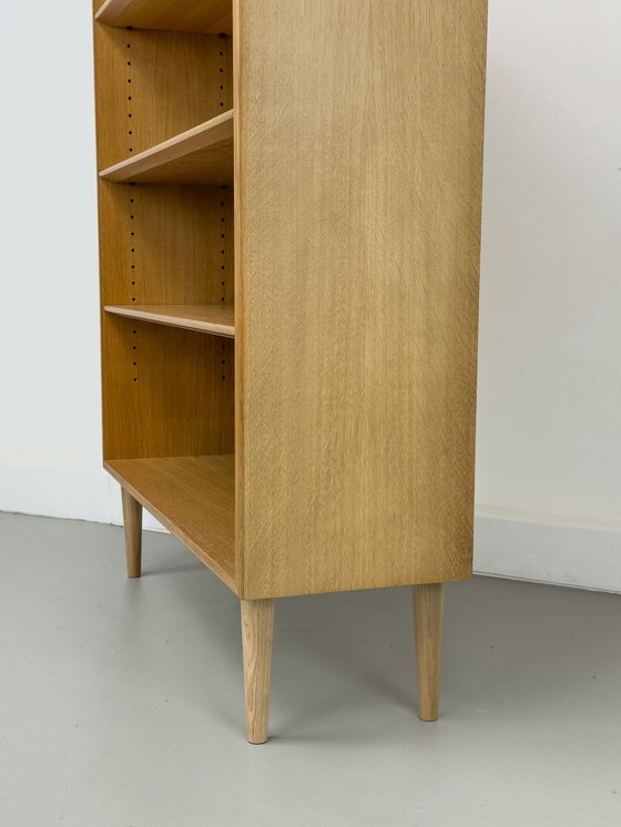 Image 1 of Danish Bookcase In Oak By Børge Mogensen For Søborg Møbelfabrik, 1960S