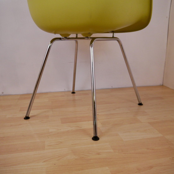 Image 1 of Vitra Eames Dax Chair Lime Green