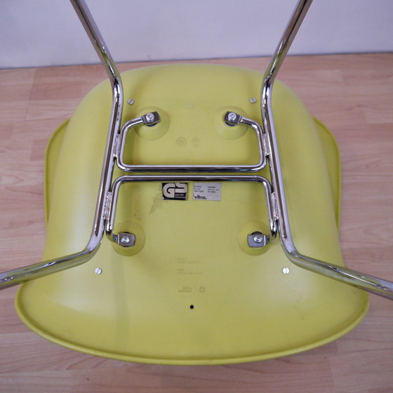 Image 1 of Vitra Eames Dax Chair Lime Green