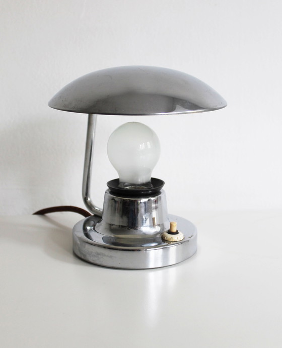 Image 1 of Pair Of 1950'S Modernist Table Lamps 