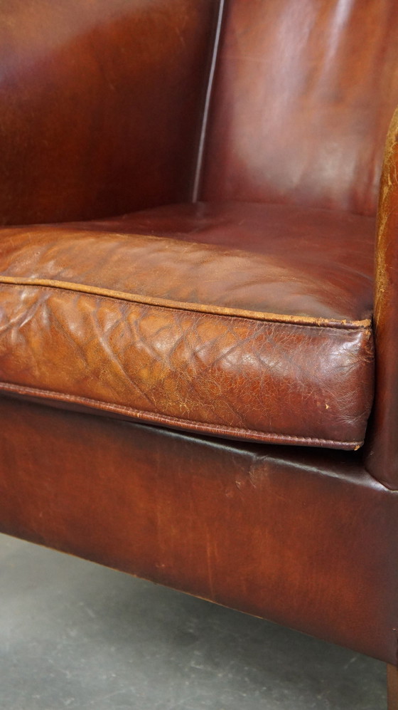 Image 1 of Sheep leather club chair