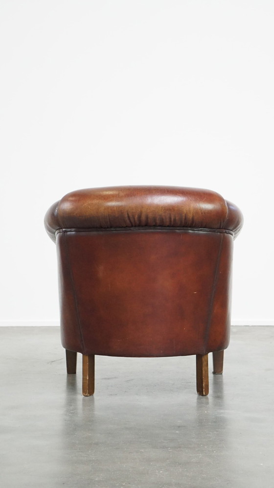 Image 1 of Sheep leather club chair