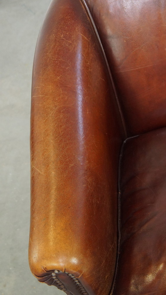 Image 1 of Sheep leather club chair