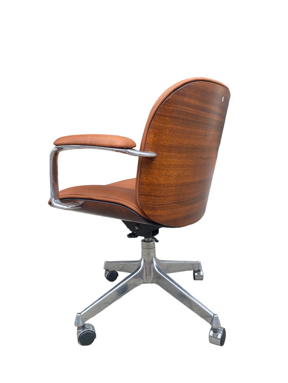 Image 1 of Desk Chair Ico Parisi For Mim Roma Italy