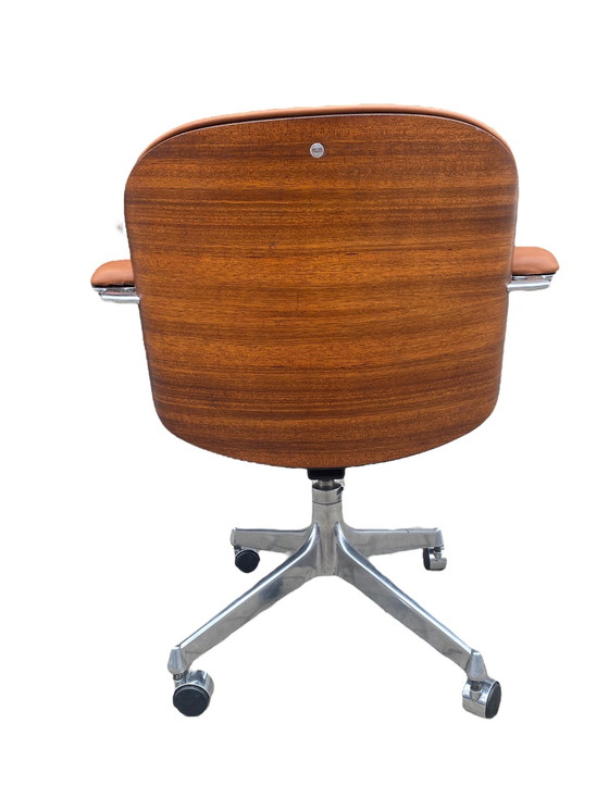 Image 1 of Desk Chair Ico Parisi For Mim Roma Italy