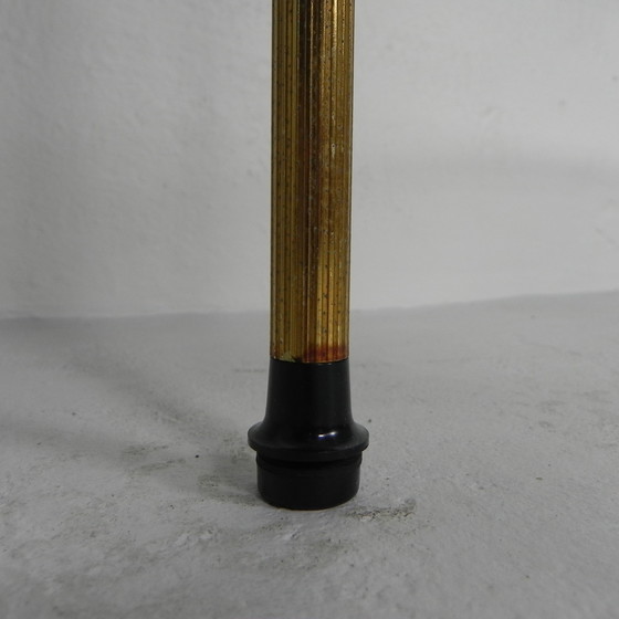 Image 1 of Etagere vintage con 3 piatti in vetro,