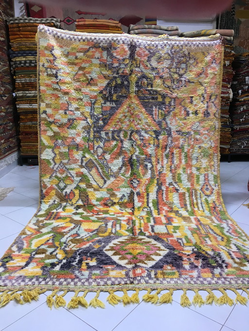 Tapis berbère marocain Boujaad 3m10 x 2m00