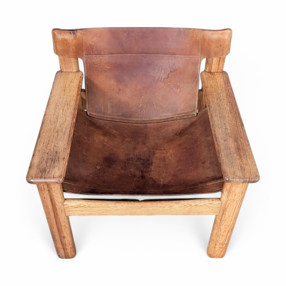 Image 1 of Pair Of "Natura" Leather Armchairs By Karin Mobring For Ikea, 1970S