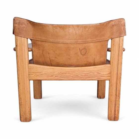 Image 1 of Pair Of "Natura" Leather Armchairs By Karin Mobring For Ikea, 1970S