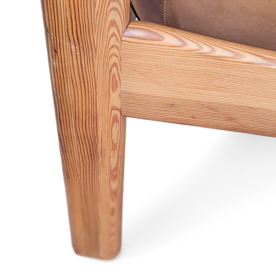 Image 1 of Pair Of "Natura" Leather Armchairs By Karin Mobring For Ikea, 1970S